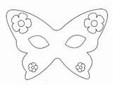 Butterfly Coloring Kids Mask Pages Masks Preschoolcrafts Preschool Choose Board sketch template