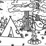 Camping Coloring Pages Theme Health Fitness Kids Camper Camp Drawing Sheets Physical Color Printable Summer Getcolorings Print Sheet Colorings Getdrawings sketch template