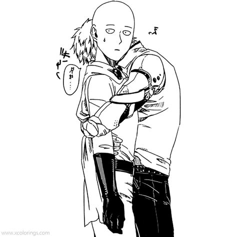 Jenosu From One Punch Man Coloring Pages Xcolorings 3366 The Best