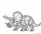 Jurassic Coloriage Triceratops Jurasic Imprimer Coloring4free Coloringhome Dinosaurs Raptor Dinosaurios Getcolorings Imprimé Fois sketch template