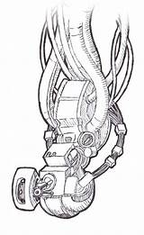 Glados Sketch Portal Coloring Pages Deviantart Template Drawings sketch template
