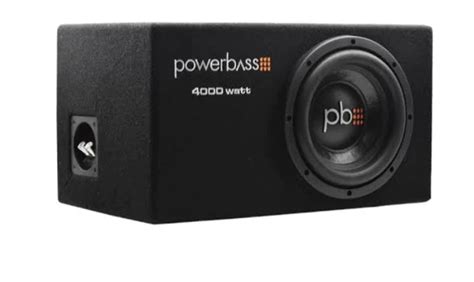Powerbass Pb 8bx 4000w 8 Enclosed Subwoofer