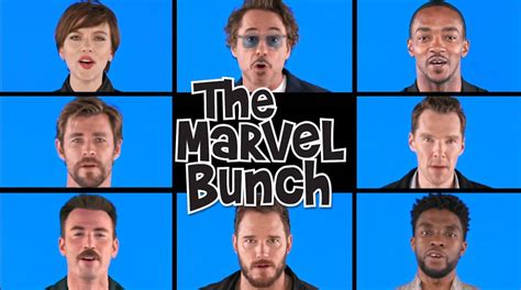 The Movie Avengers Sing The Brady Bunch Theme The Beat