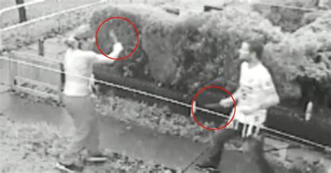 Love Rival Neighbours Caught On Camera In Knife Duel