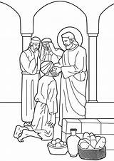 Coloring Pages Lds Holy Ghost Printable Blind Template Healing sketch template