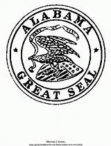 Coloring Pages Alabama State Symbols Symbol Printable Georgia Football Popular Coloringhome Freecoloringpages sketch template