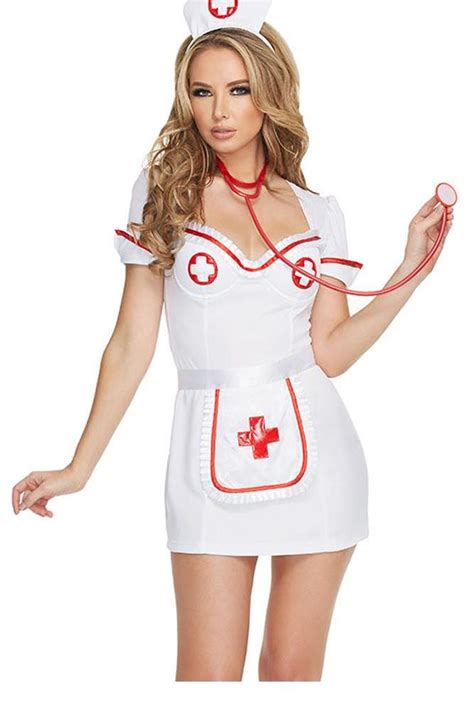 hot sale 2016 hospital medical uniforms women 3pcs flirty night sexy