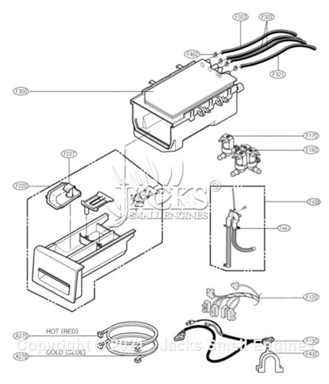 lg wmhw parts diagram  dispenser assembly