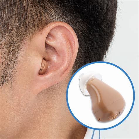 rechargeable itc hearing aid digisine