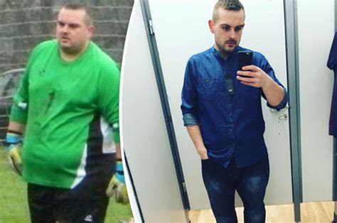 overweight man drops almost 9st in less than a year thanks