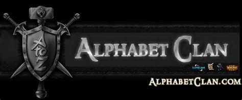alphabet clan