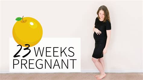 23 week pregnancy update pregnancy progression youtube