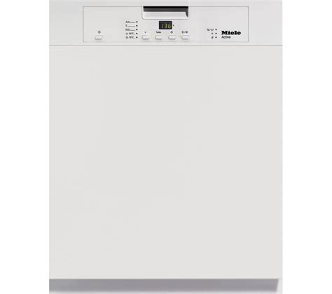 miele gi full size semi integrated dishwasher white white laundry store