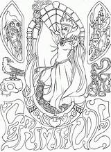 Coloring Disney Pages Villains Villans Adult Evil Queen Book Printable Ursula Detailed Color Clipart Snow Sort Lines Death Special Princess sketch template