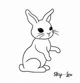Lou Rabbits sketch template