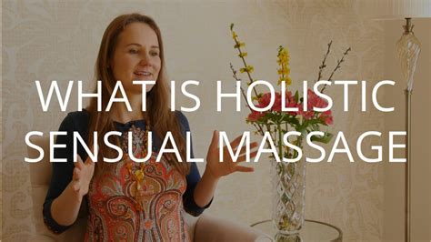 Denisa ŘÍha PaleČkovÁ What Is Holistic Sensual Massage Youtube