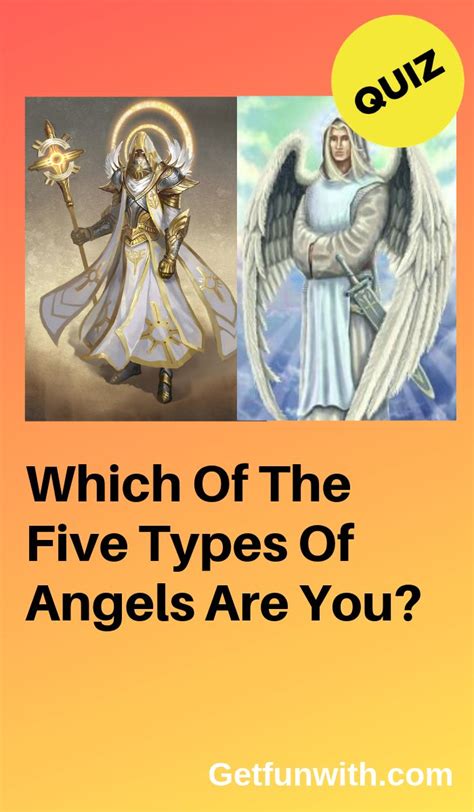 There Are Five Distinct Types Of Angels Each With A