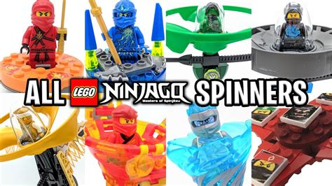 All 8 Types Of Lego Ninjago Spinners Evolution Of Ninjago Spinners