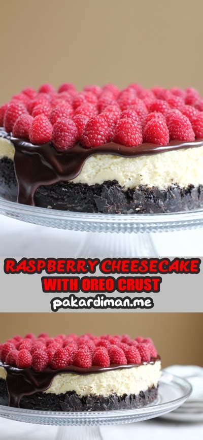 Raspberry Cheesecake With Oreo Crust Ffff