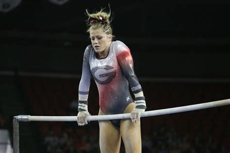 former georgia gymnastics star brittany rogers makes canadian olympic