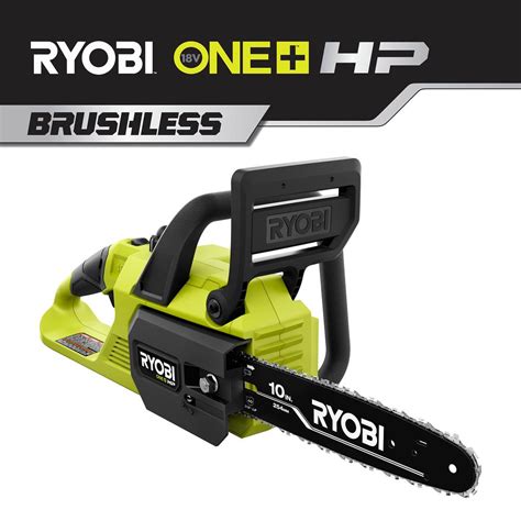 Ryobi One 10 In Hp 18 Volt Brushless Lithium Ion Electric Cordless