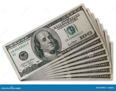 stack    dollar bills stock image image  tender isolated