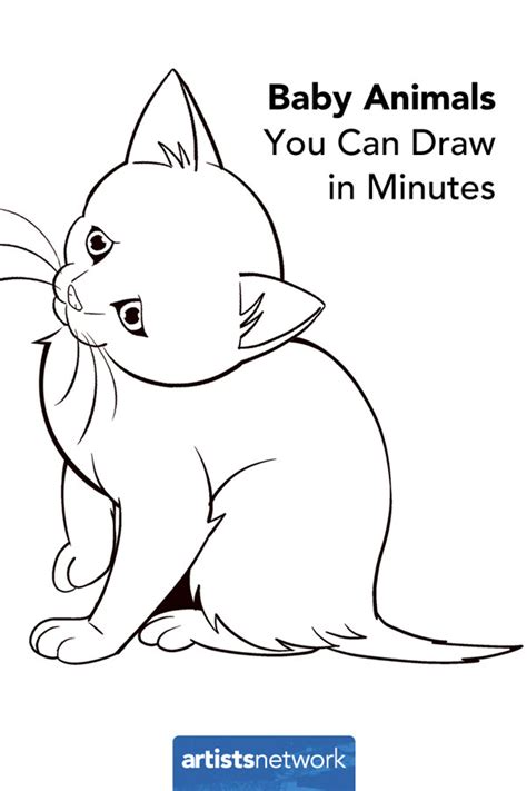easy pencil drawings  beginners animals  lines  curves