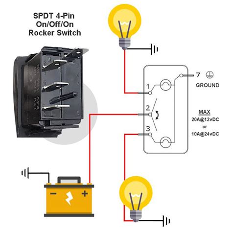 rocker switch wiring instructions