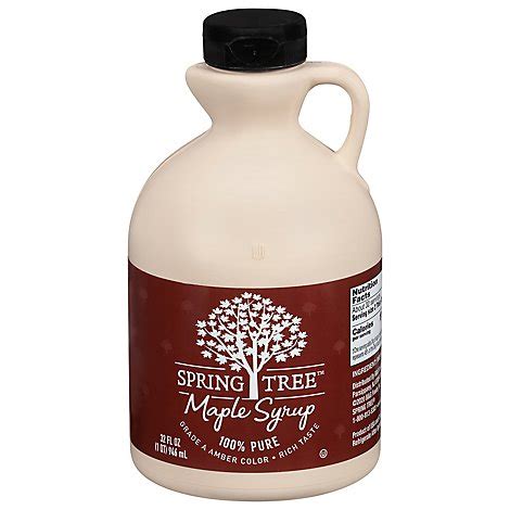 spring tree syrup pure maple  groceries safeway