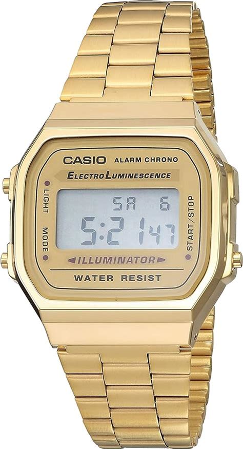 casio unisex classic awg vt vintage  gold casio amazoncouk watches