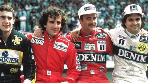 1986 FÓrmula 1 Grandes Momentos Ayrton Senna Nelson Piquet