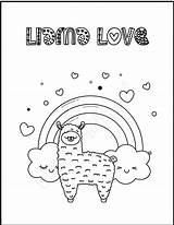 Llama Cassiesmallwood sketch template