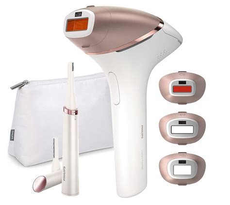 philips lumea prestige ipl hair removal device  attachments home life