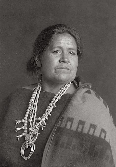 Ellie Ganado A Navajo Dine Woman 1906 Native American Indians