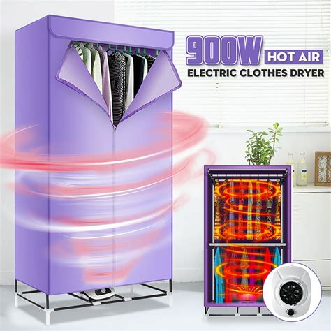 electric clothes dryer  large capacity double layer stainless steel energy efficient indoor