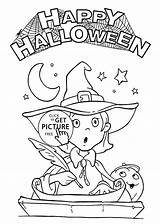 Color Getdrawings Coloring Halloween Number Pages sketch template