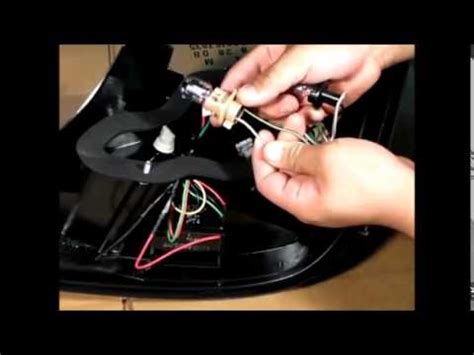 led tail lights wiring installation guide youtube