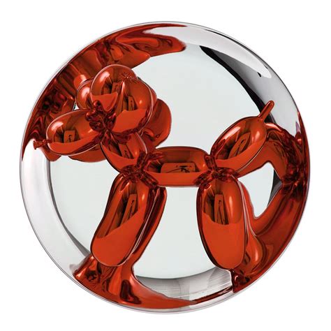 balloon dog orange  jeff koons artware editions