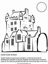 Schottland Ecosse Scozia Coloringpagebook Cawdor Book Kleurplaten Schotland Geografie Printen Nazioni Nessie Gifgratis Malvorlage Te Kategorien Codes Prend Ton sketch template