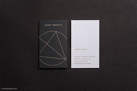 Explore Black And White Business Card Templates