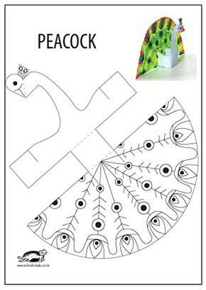 paon en papier peacock crafts printable crafts animal crafts  kids