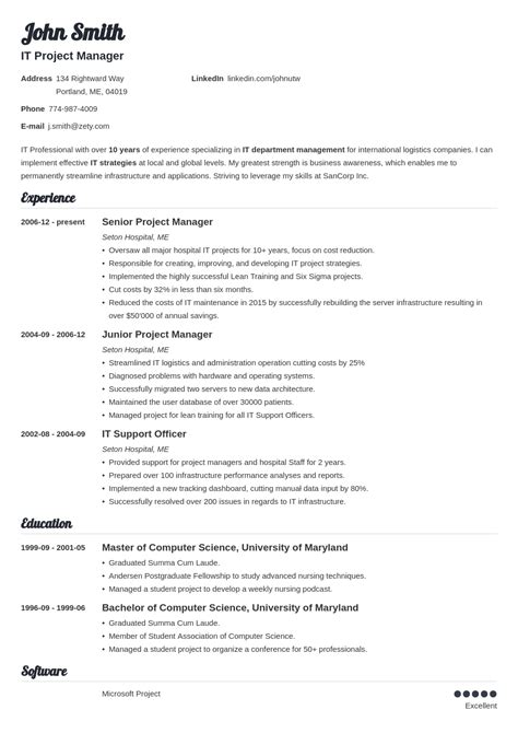 job resume sample good resume examples