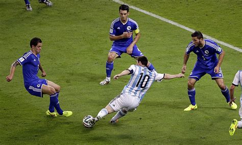 Argentina 2 1 Bosnia Herzegovina World Cup Group F Match Report