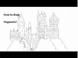 Easy Hogwarts Px sketch template
