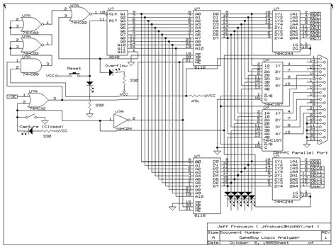 gameboy advance sp motherboard schematic