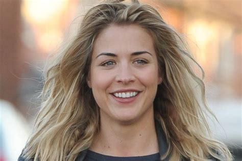 gemma atkinson shows off washboard abs and huge cleavage
