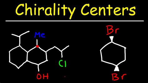 finding chirality centers youtube