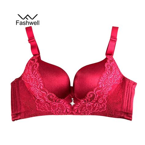 New Arrival Women Lace Not Trace Push Up Bra Underwear Intimates Wire