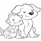 Hund Katze Coloringhome Benefit Getdrawings Malvorlagen Malvorlage Catdog Uteer Dari sketch template