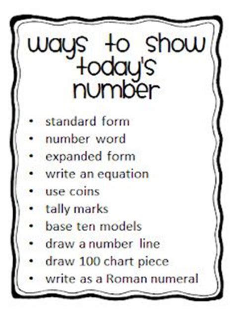 representing numbers   ways ideas teaching math math math resources